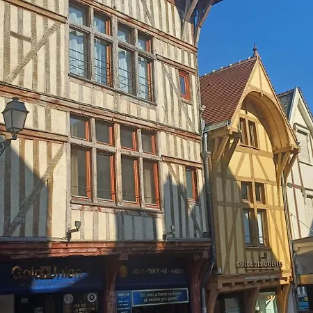 Apartment Authentique 2 Chambres, Hyper Centre, French Corner Troyes